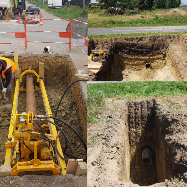 Entreprise de travaux publics pour un forage  